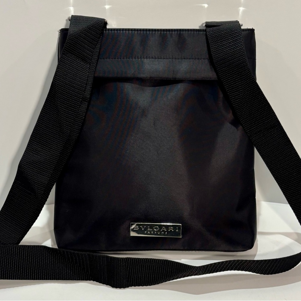 NWOT BVLGARI Black Crossbody Bag